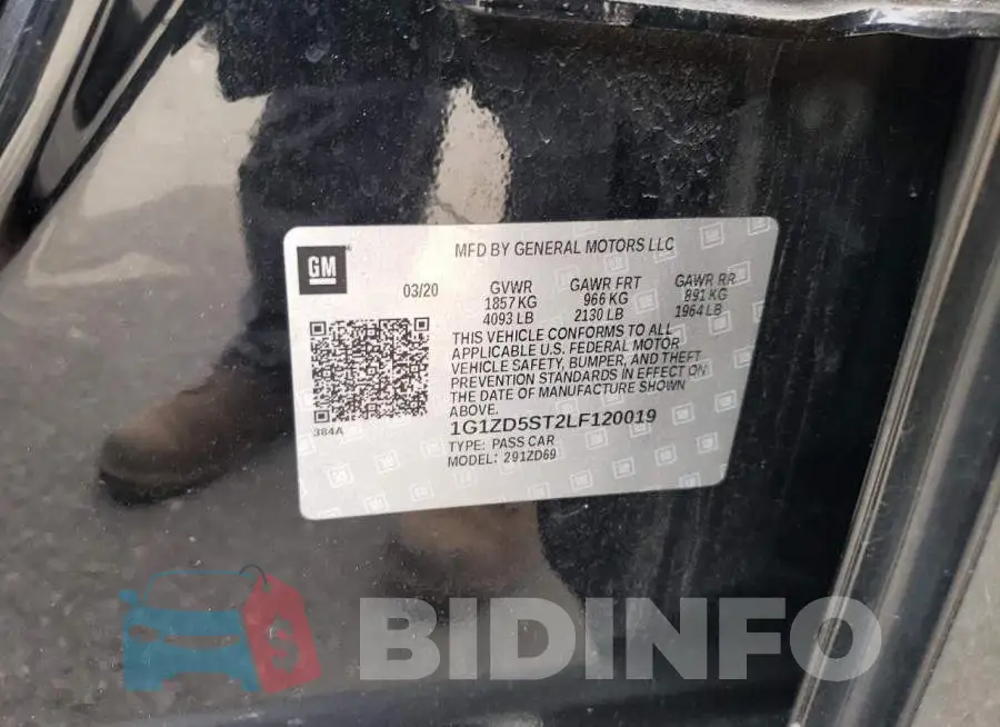 1G1ZD5ST2LF120019 Photo# 10