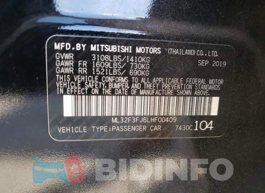 ML32F3FJ6LHF00409 Photo# 10