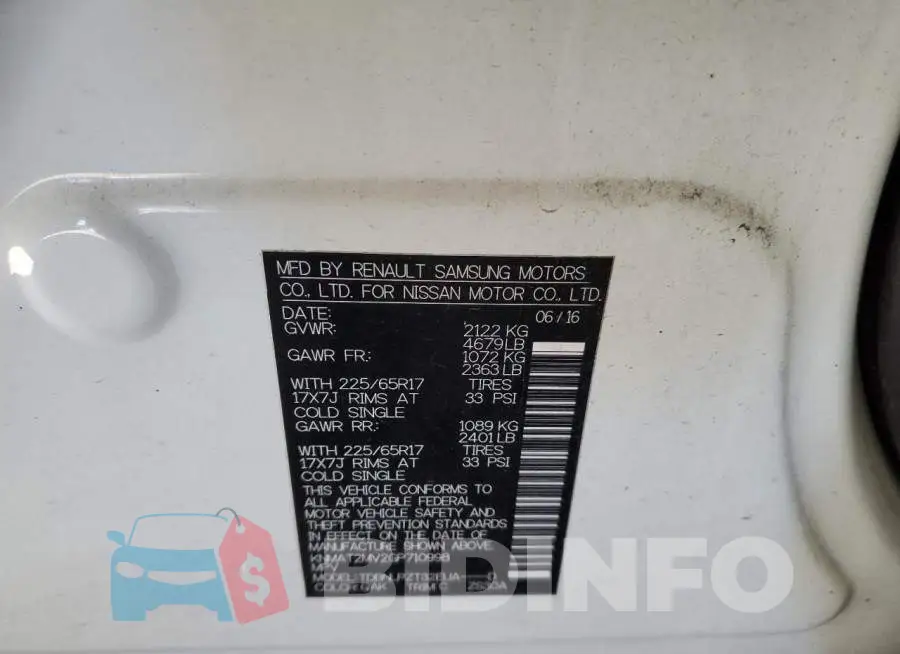 KNMAT2MV2GP710998 Photo# 10