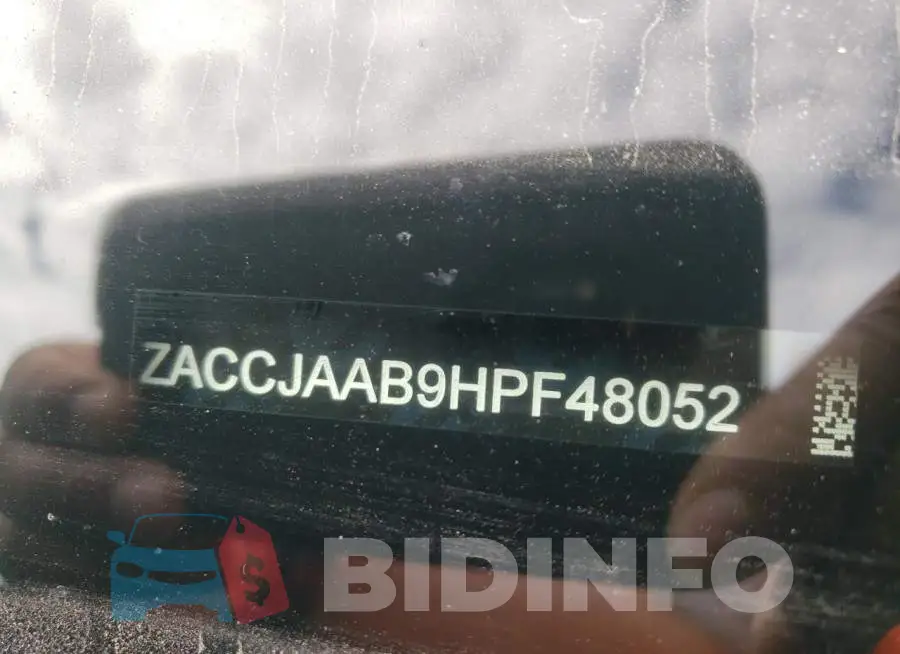ZACCJAAB9HPF48052 Photo# 10
