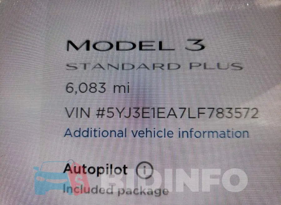 5YJ3E1EA7LF783572 Photo# 8