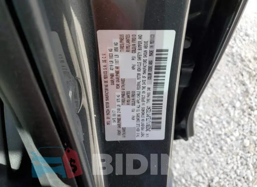 3MZBN1U73JM170341 Photo# 10