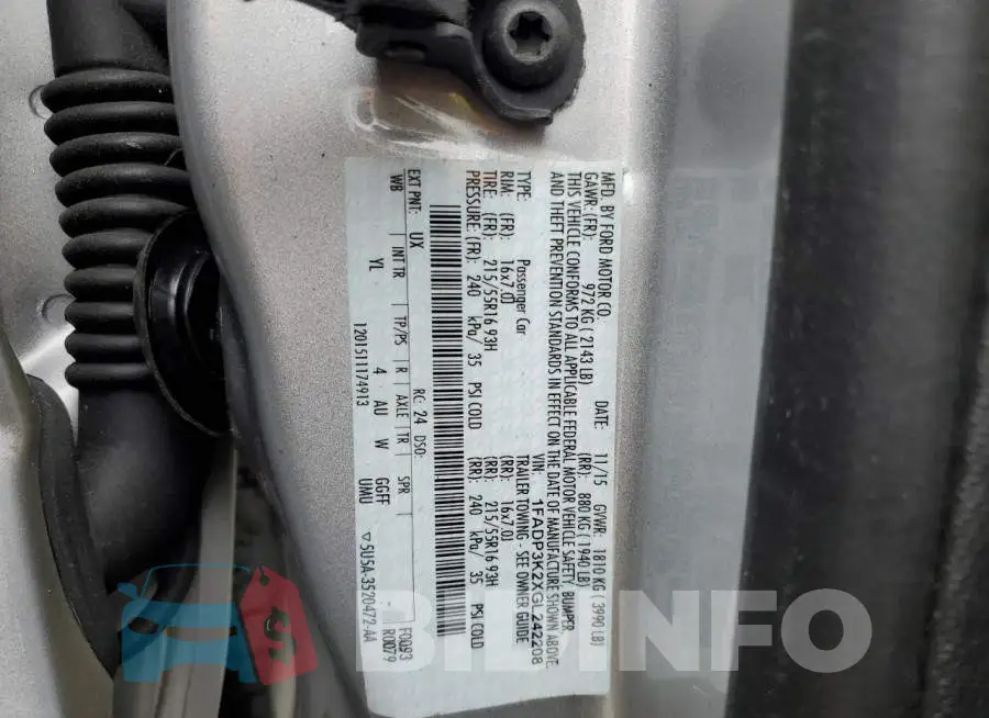 1FADP3K2XGL242208 Photo# 10