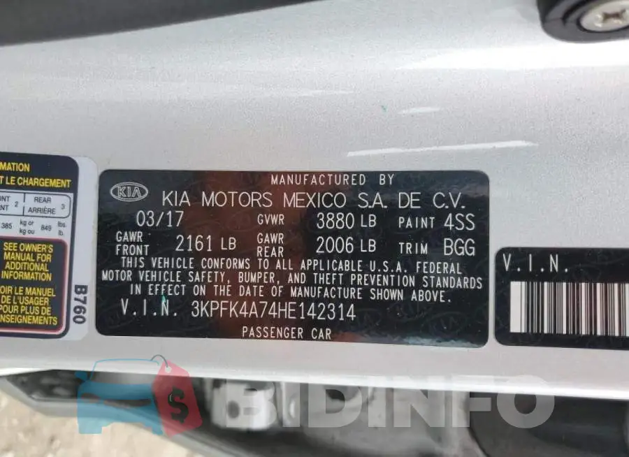 3KPFK4A74HE142314 Photo# 10