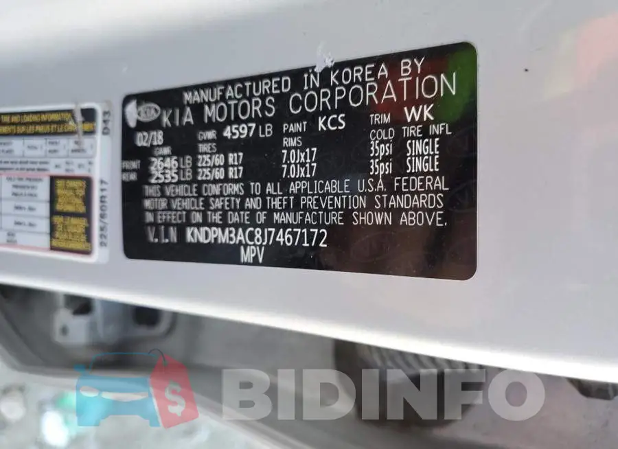 KNDPM3AC8J7467172 Photo# 10