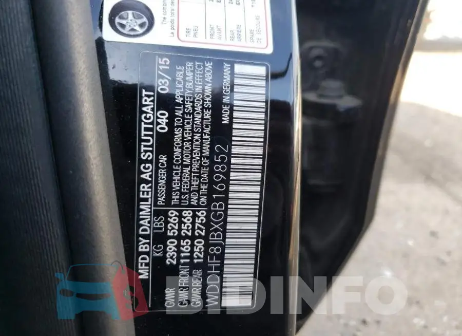 WDDHF8JBXGB169852 Photo# 10