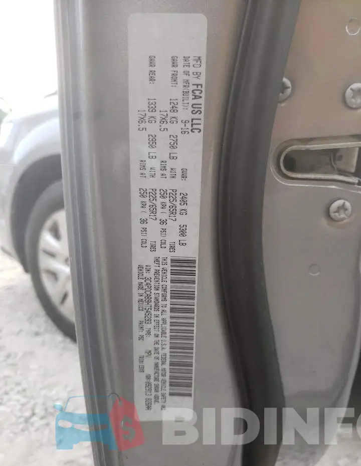 3C4PDCAB9HT545293 Photo# 10
