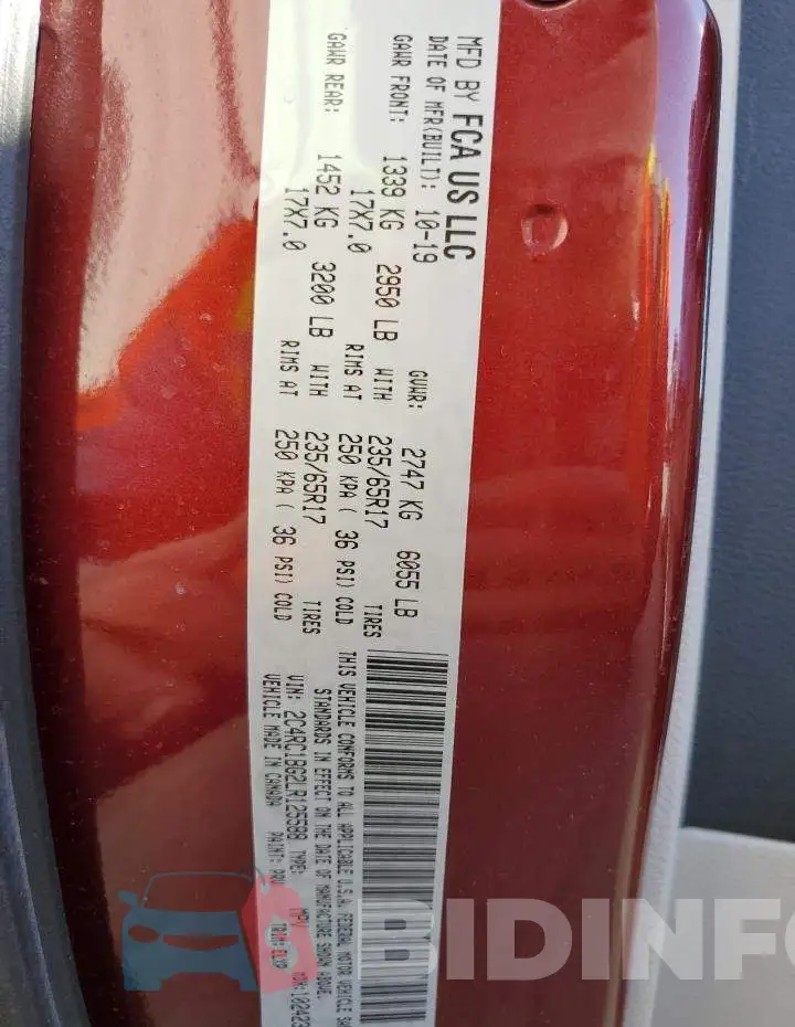 2C4RC1BG2LR125588 Photo# 10