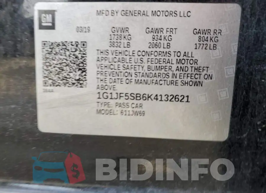1G1JF5SB6K4132621 Photo# 10
