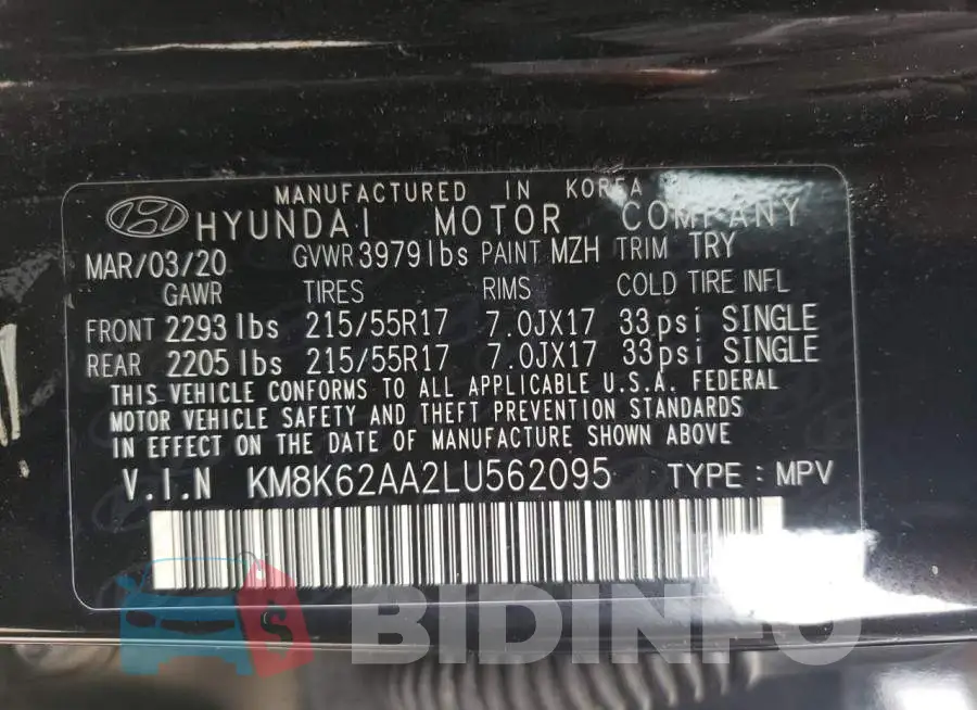 KM8K62AA2LU562095 Photo# 10