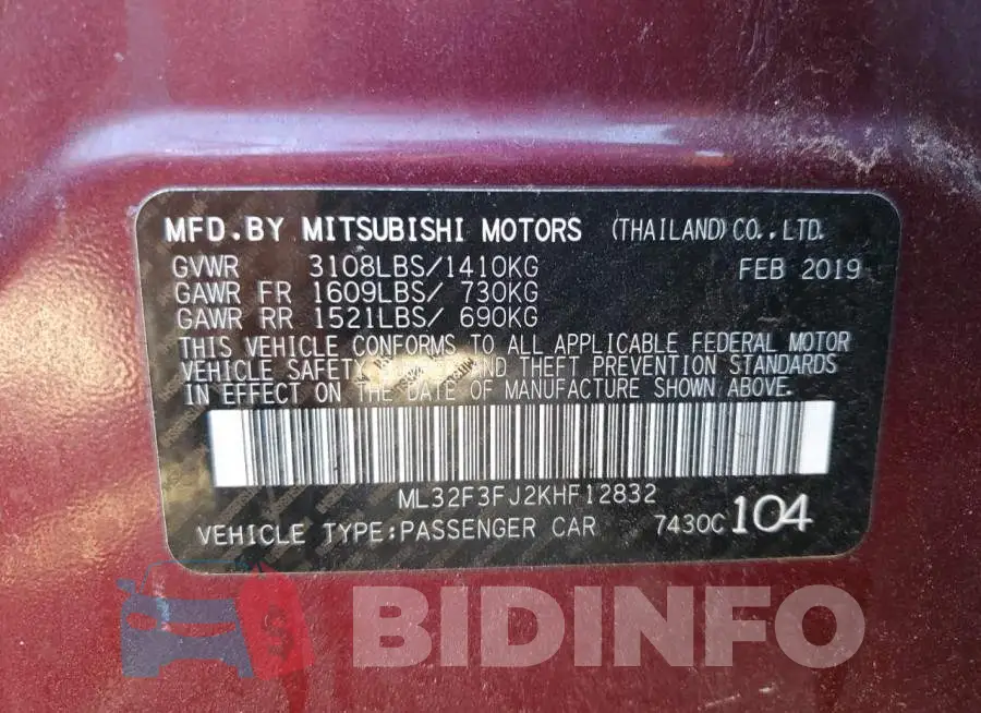 ML32F3FJ2KHF12832 Photo# 10