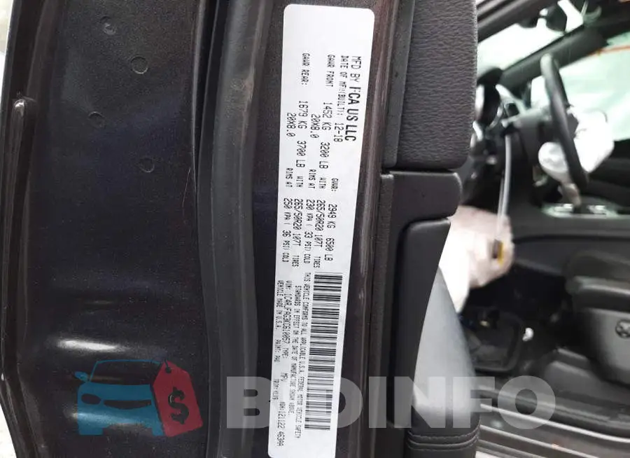 1C4RJFAG3KC610057 Photo# 10
