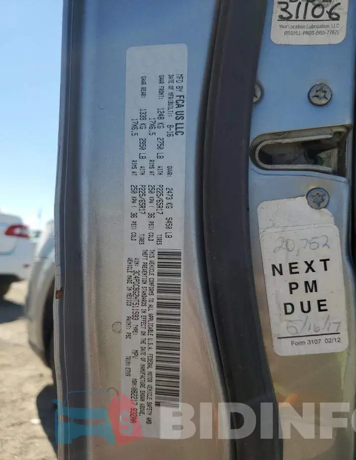 3C4PDCBG2HT511593 Photo# 10