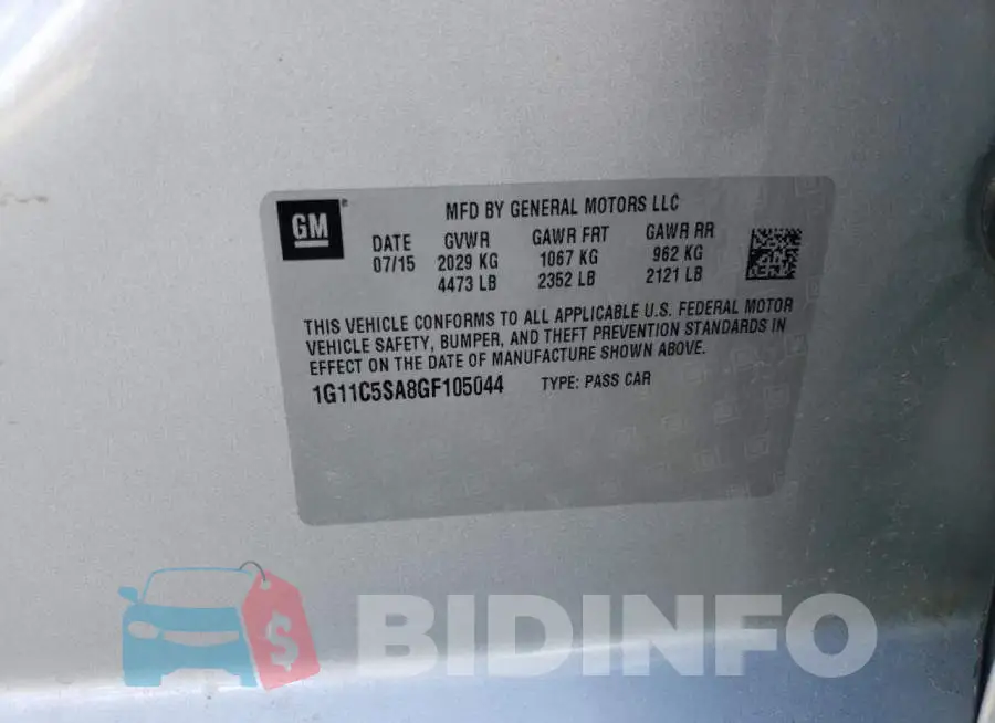 1G11C5SA8GF105044 Photo# 10