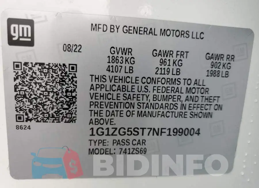 1G1ZG5ST7NF199004 Photo# 10