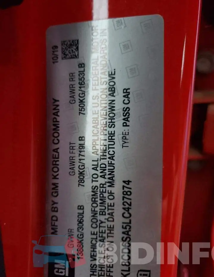 KL8CD6SA5LC427874 Photo# 10