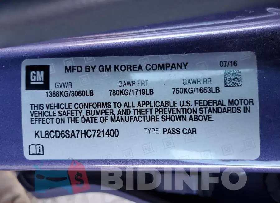 KL8CD6SA7HC721400 Photo# 10