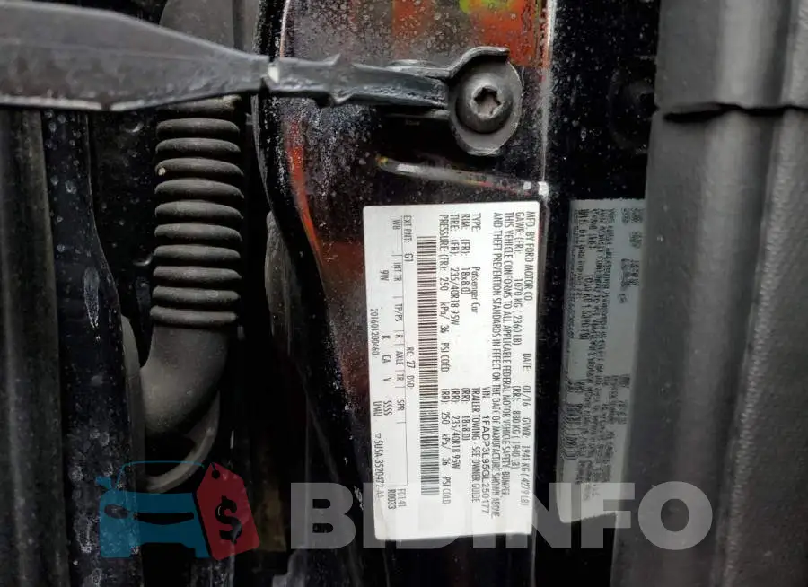 1FADP3L95GL250177 Photo# 10