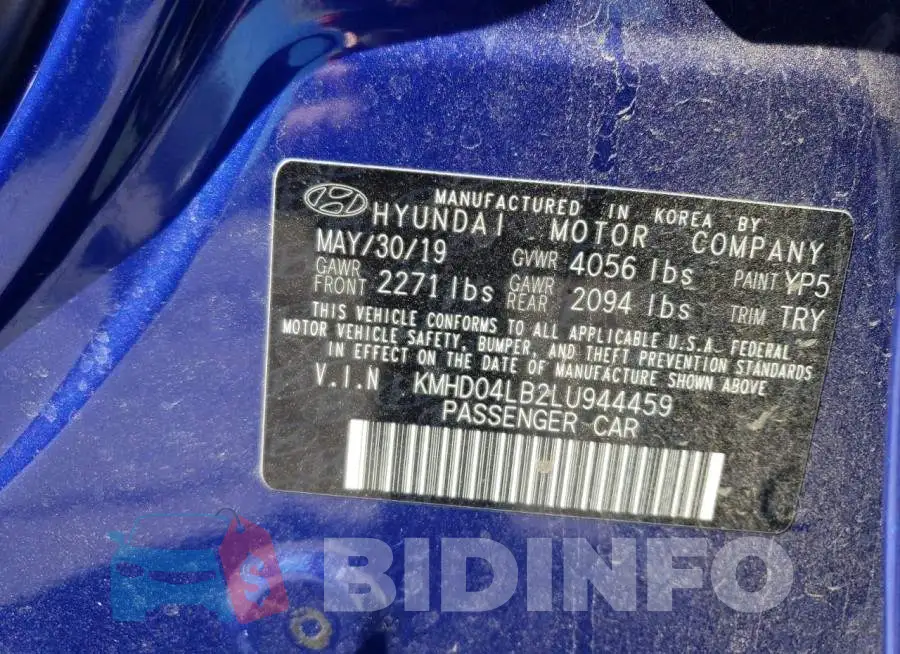 KMHD04LB2LU944459 Photo# 10