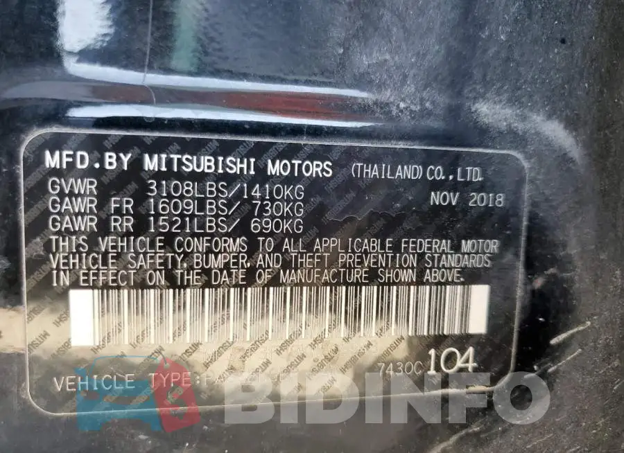 ML32F3FJ9KHF05943 Photo# 10
