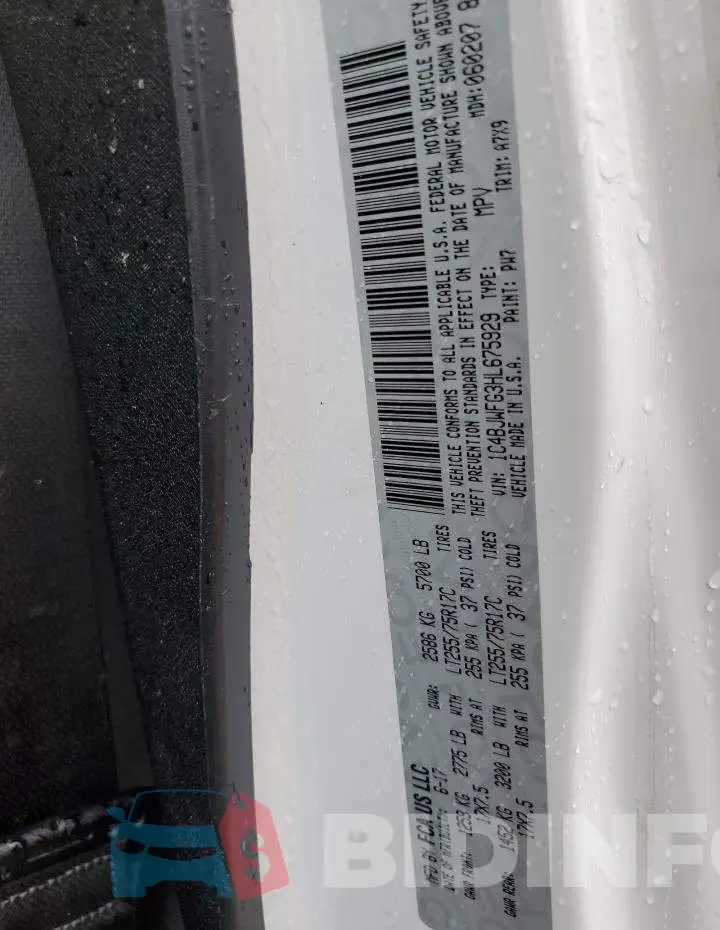 1C4BJWFG3HL675929 Photo# 10