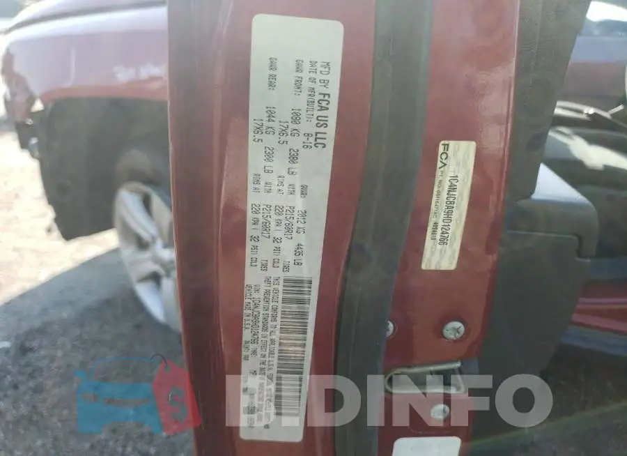 1C4NJCBA9HD124766 Photo# 10