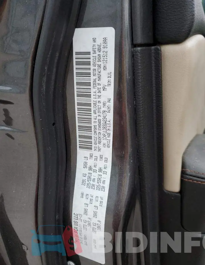 1C4PJLDB3GW234178 Photo# 10