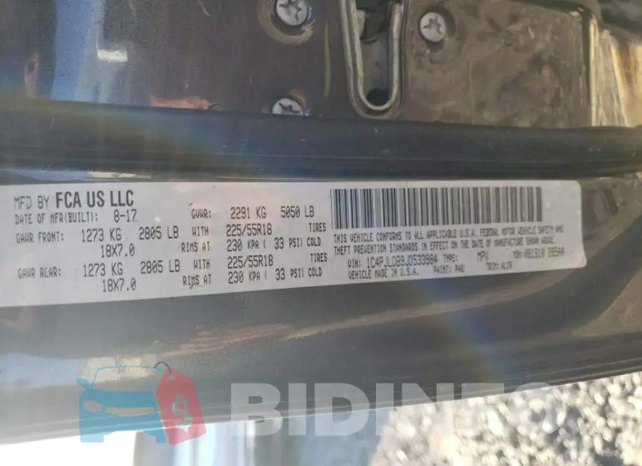 1C4PJLDB9JD533984 Photo# 10