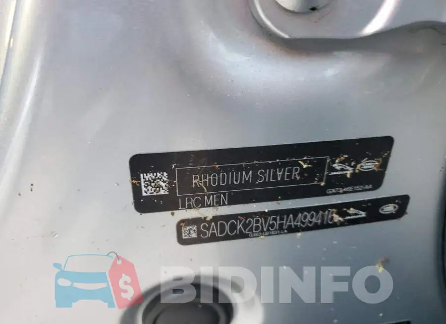 SADCK2BV5HA499416 Photo# 10