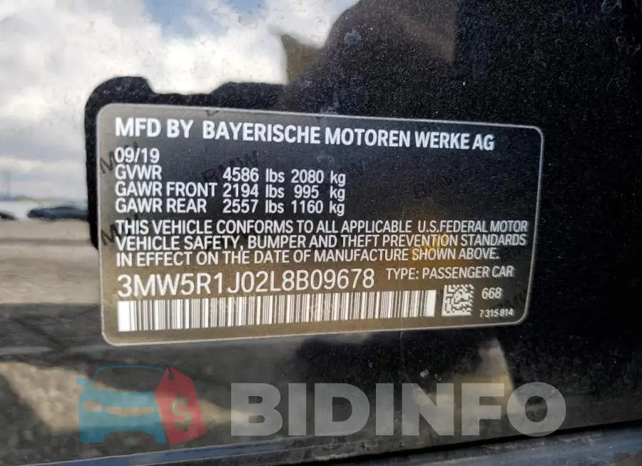 3MW5R1J02L8B09678 Photo# 10