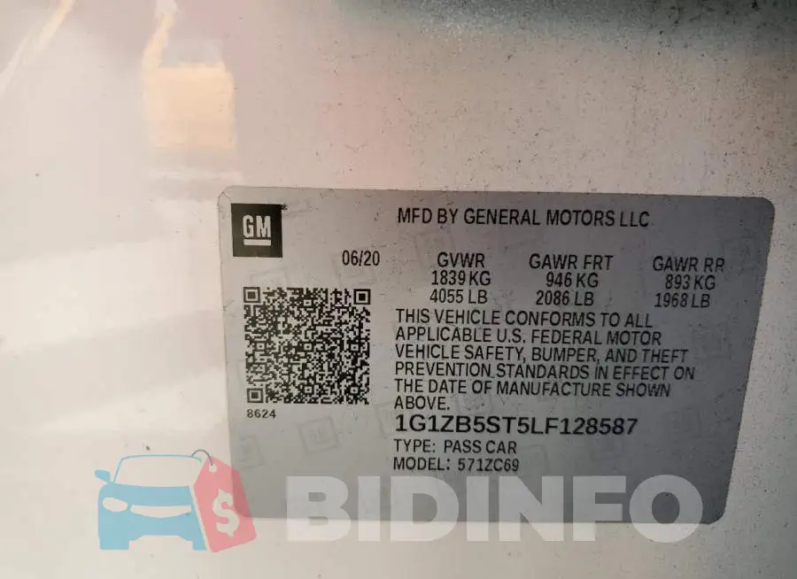 1G1ZB5ST5LF128587 Photo# 10