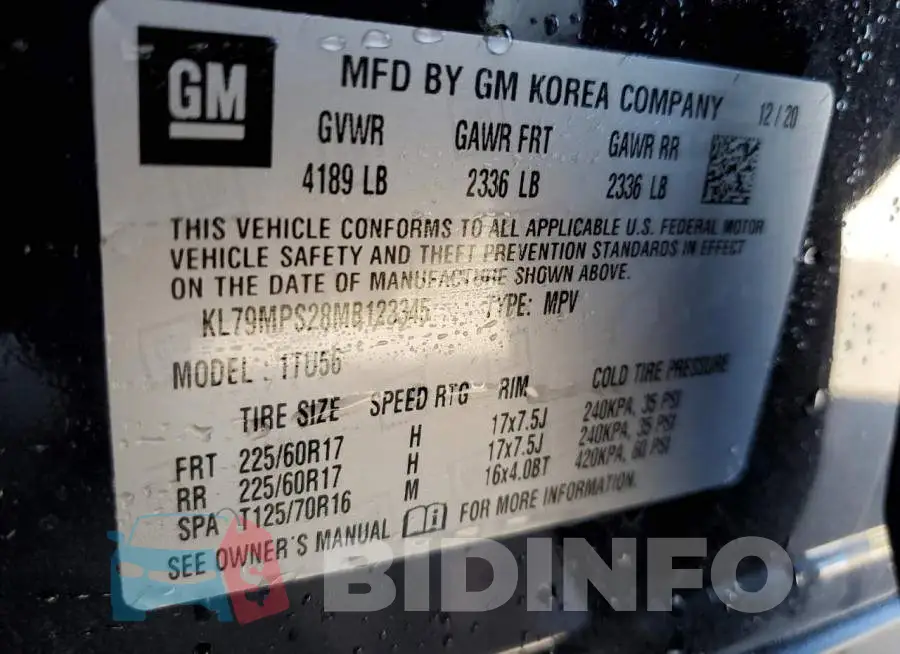 KL79MPS28MB123345 Photo# 10