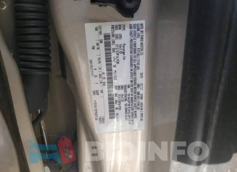 1FADP3FE3HL281518 Photo# 10