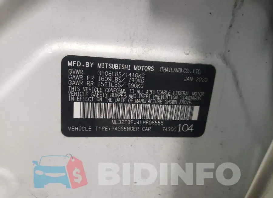 ML32F3FJ4LHF08556 Photo# 10