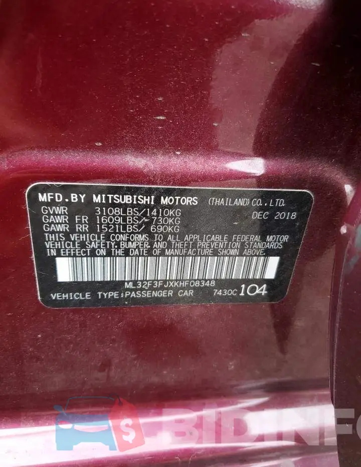 ML32F3FJXKHF08348 Photo# 10