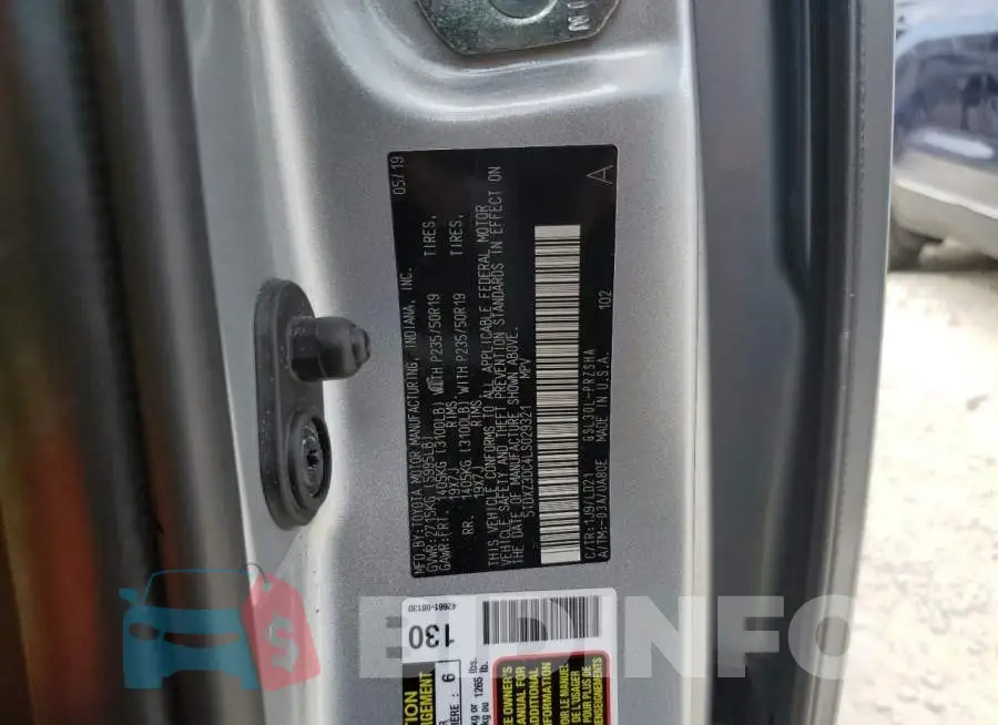 5TDXZ3DC4LS029321 Photo# 10