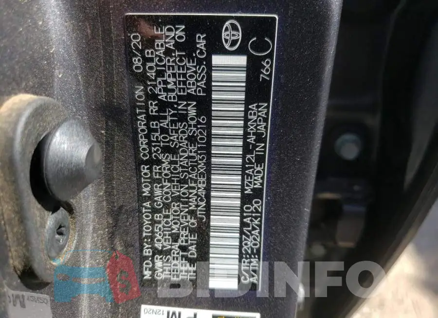 JTNC4MBEXM3110216 Photo# 13