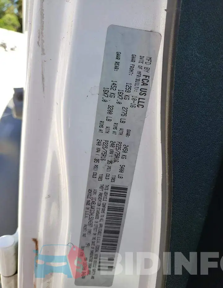 1C4BJWKG3HL524207 Photo# 10