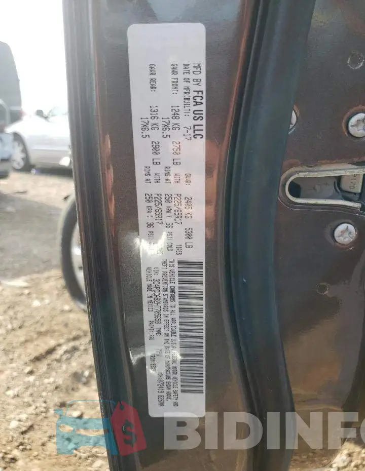 3C4PDCAB2HT705658 Photo# 10