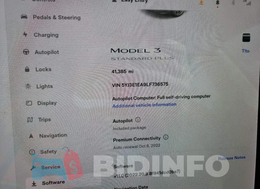 5YJ3E1EA9LF736575 Photo# 8