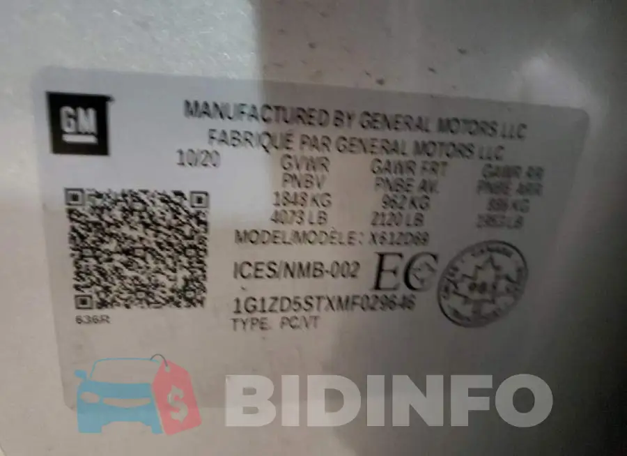 1G1ZD5STXMF029646 Photo# 10