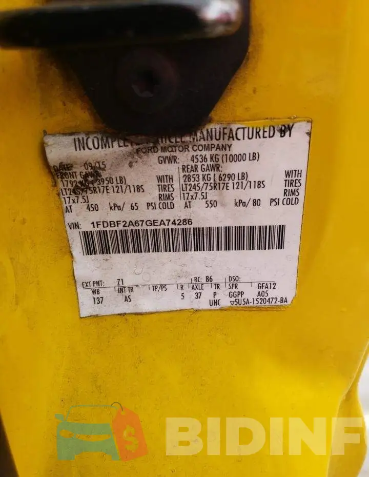 1FDBF2A67GEA74286 Photo# 10