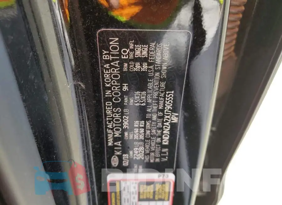 KNDJN2A2XJ7905551 Photo# 10