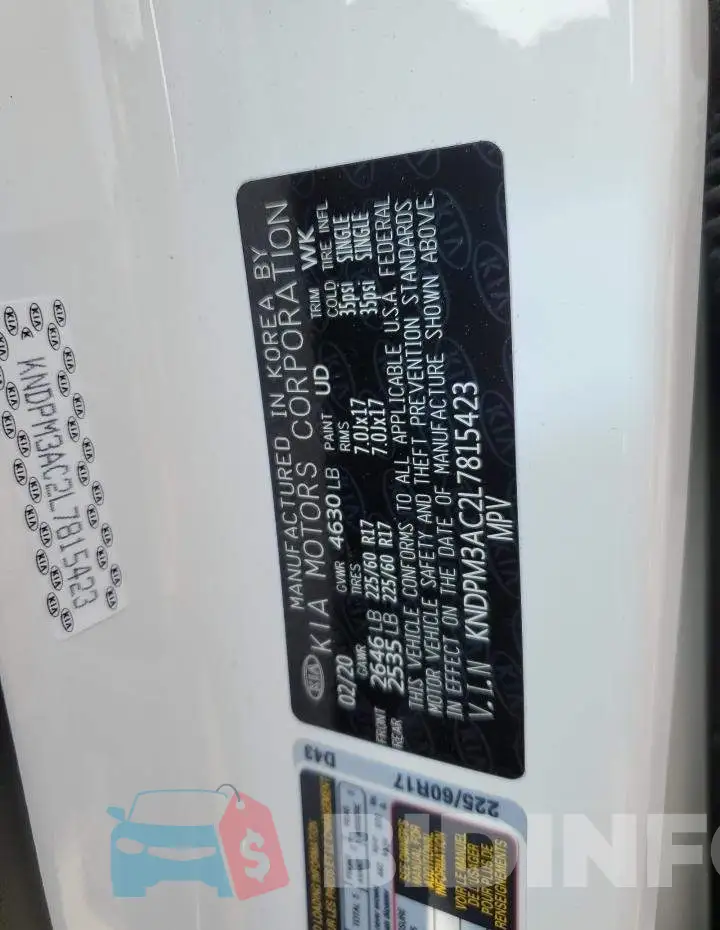 KNDPM3AC2L7815423 Photo# 10