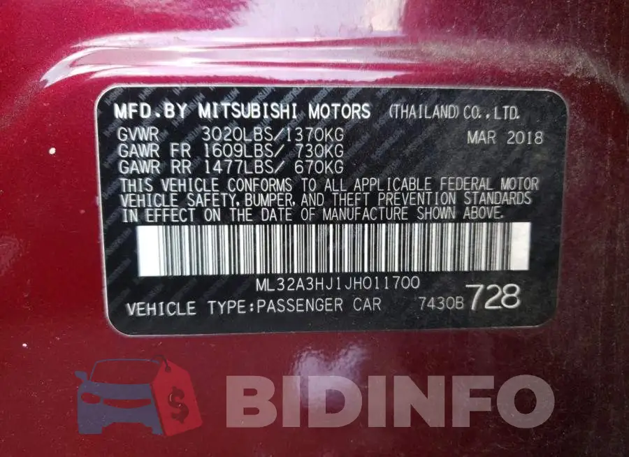 ML32A3HJ1JH011700 Photo# 10