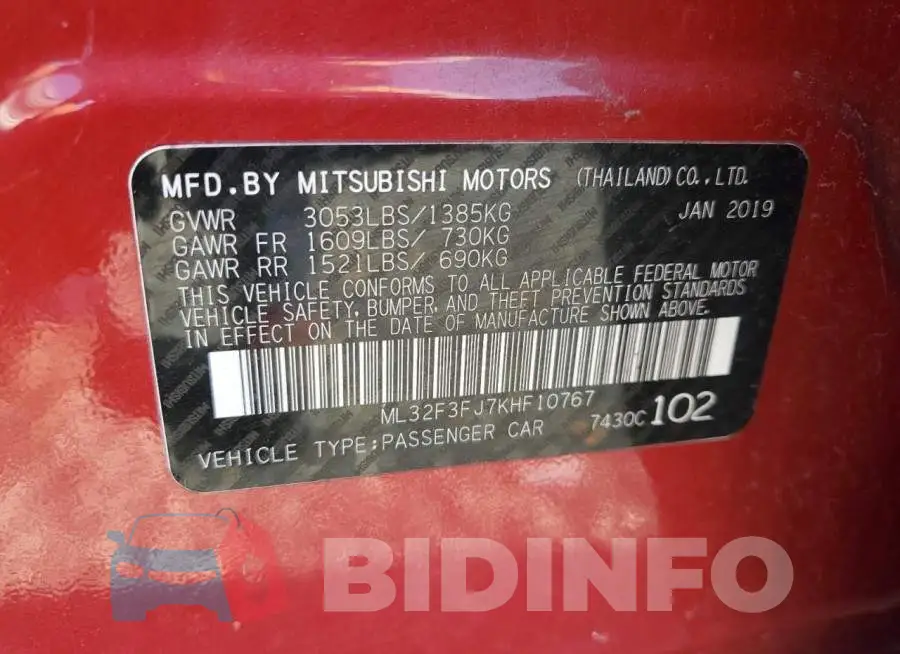 ML32F3FJ7KHF10767 Photo# 10