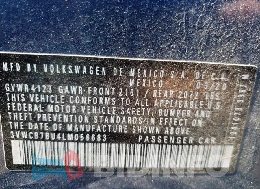 3VWCB7BU4LM056683 Photo# 10