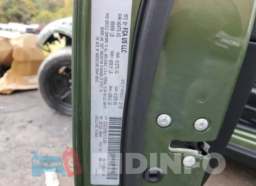 2C3CDZH95JH101366 Photo# 10