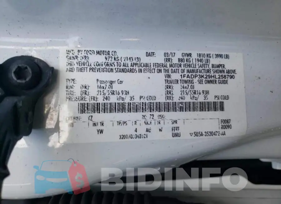 1FADP3K29HL258790 Photo# 10