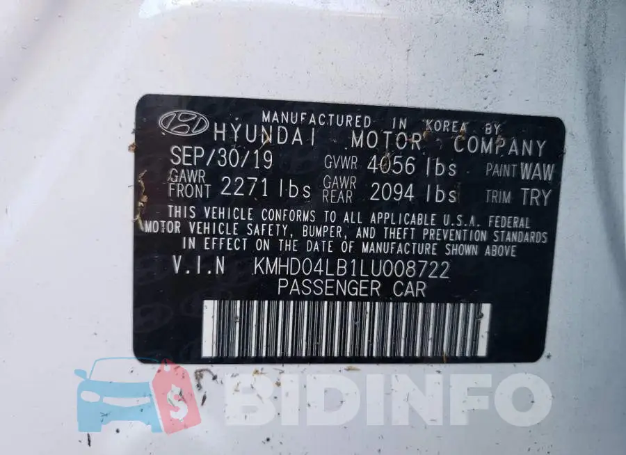 KMHD04LB1LU008722 Photo# 10